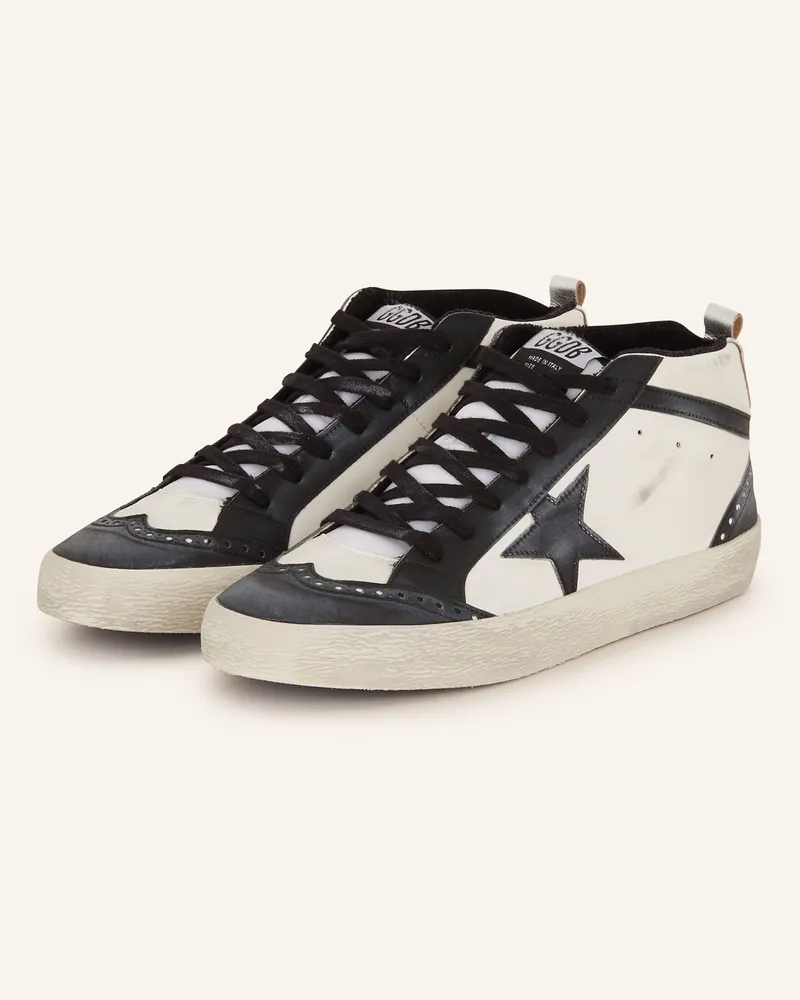 Golden Goose Hightop-Sneaker MID STAR Schwarz