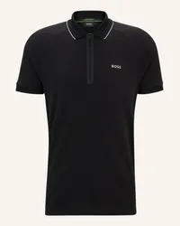 HUGO BOSS Poloshirt PHILIX Regular Fit Schwarz