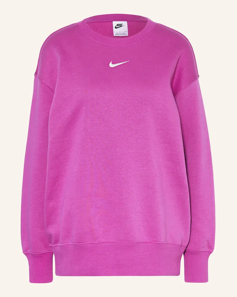 Nike Oversized-Sweatshirt SPORTSWEAR PHOENIX Fuchsia