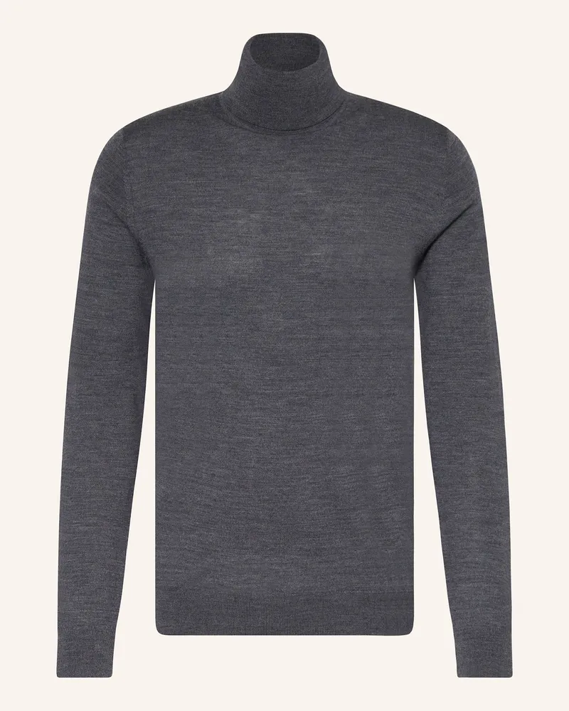 Reiss Rollkragenpullover Caine Aus Merinowolle grau Grau
