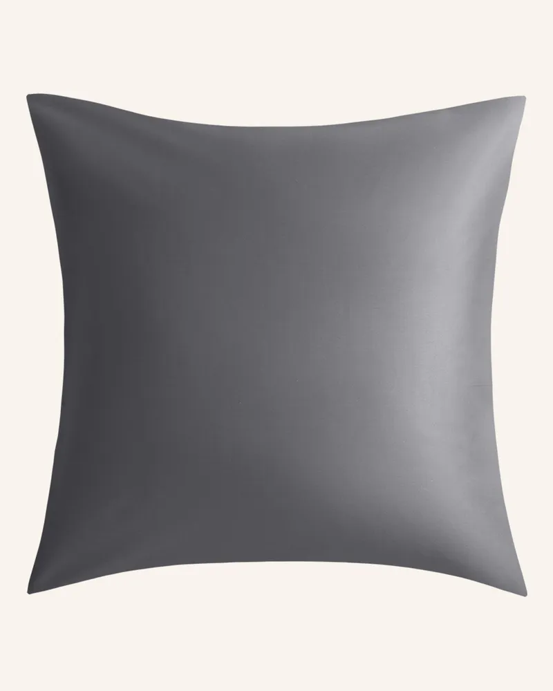 ROYFORT Kissenbezug Baumwolle grau Dunkelgrau