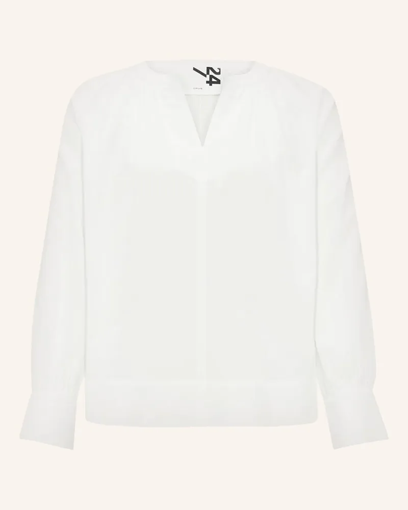 OPUS Blusenshirt FELIS Weiss