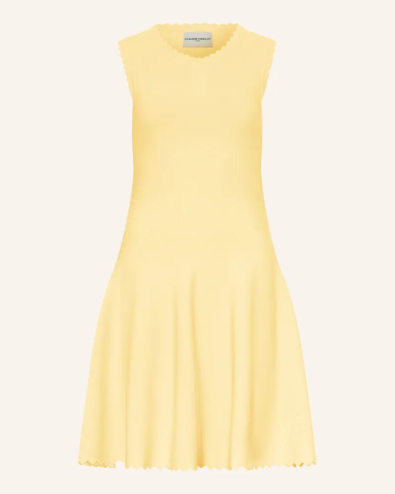 Claudie Pierlot Strickkleid Gelb
