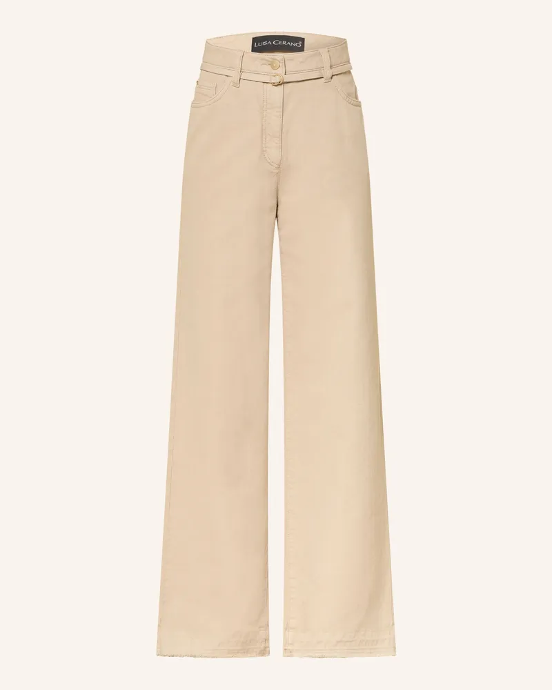 Luisa Cerano Wide Leg Jeans 7272