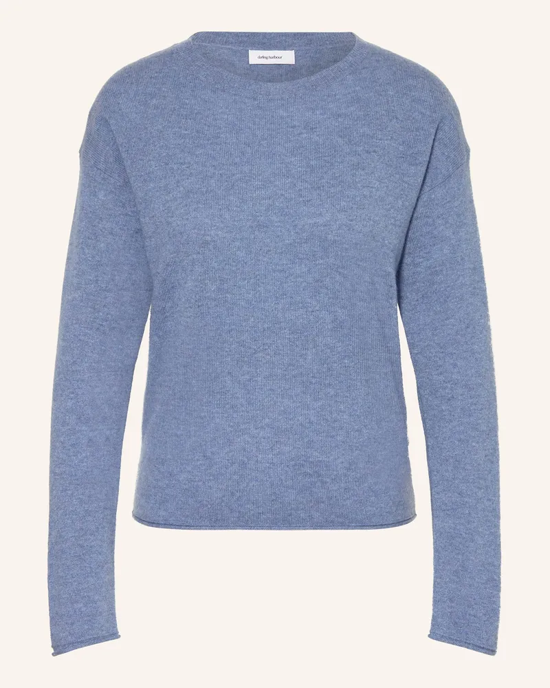Darling Harbour Cashmere-Pullover Blaugrau
