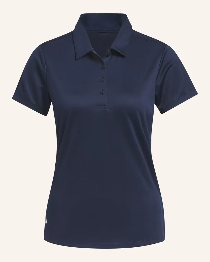adidas Solid Performance Short Sleeve Poloshirt Für Damen blau Blau