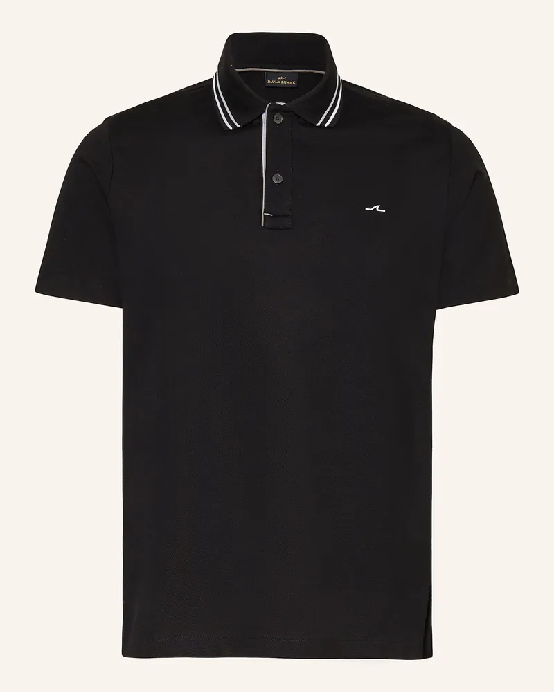 Paul & Shark Piqué-Poloshirt Schwarz