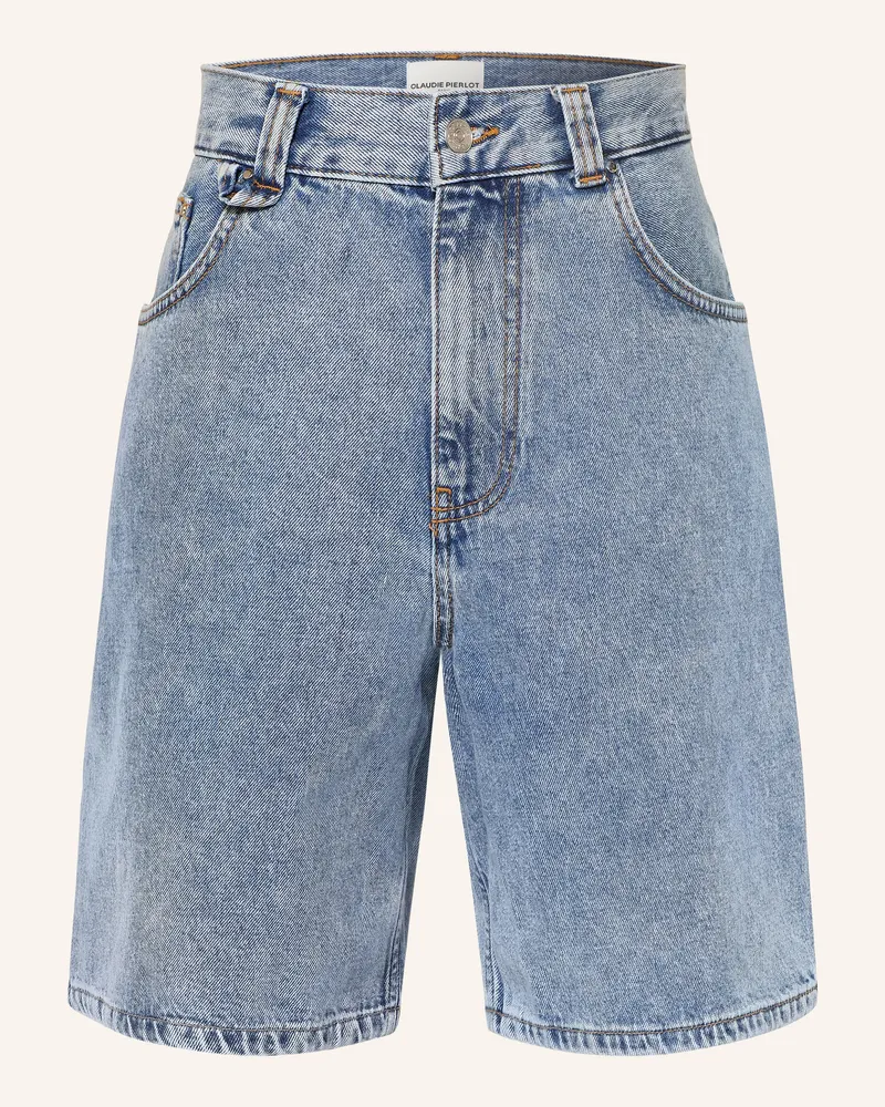 Claudie Pierlot Jeansshorts Blau