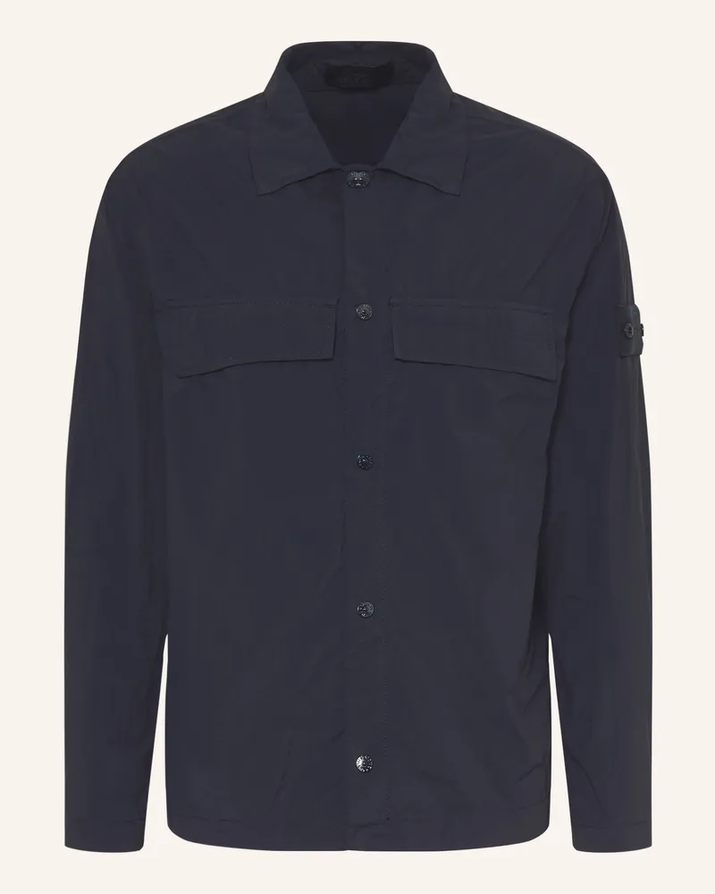 Stone Island Overjacket Ghost blau Dunkelblau