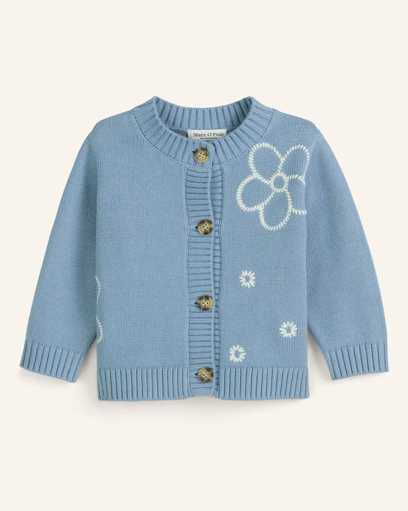Marc O'Polo Strickjacke Blau