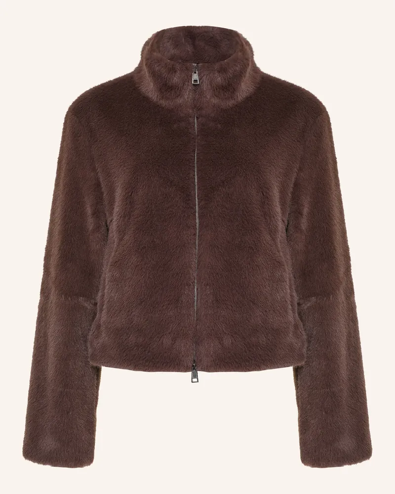 Marc Cain Kunstfell-Jacke braun 697