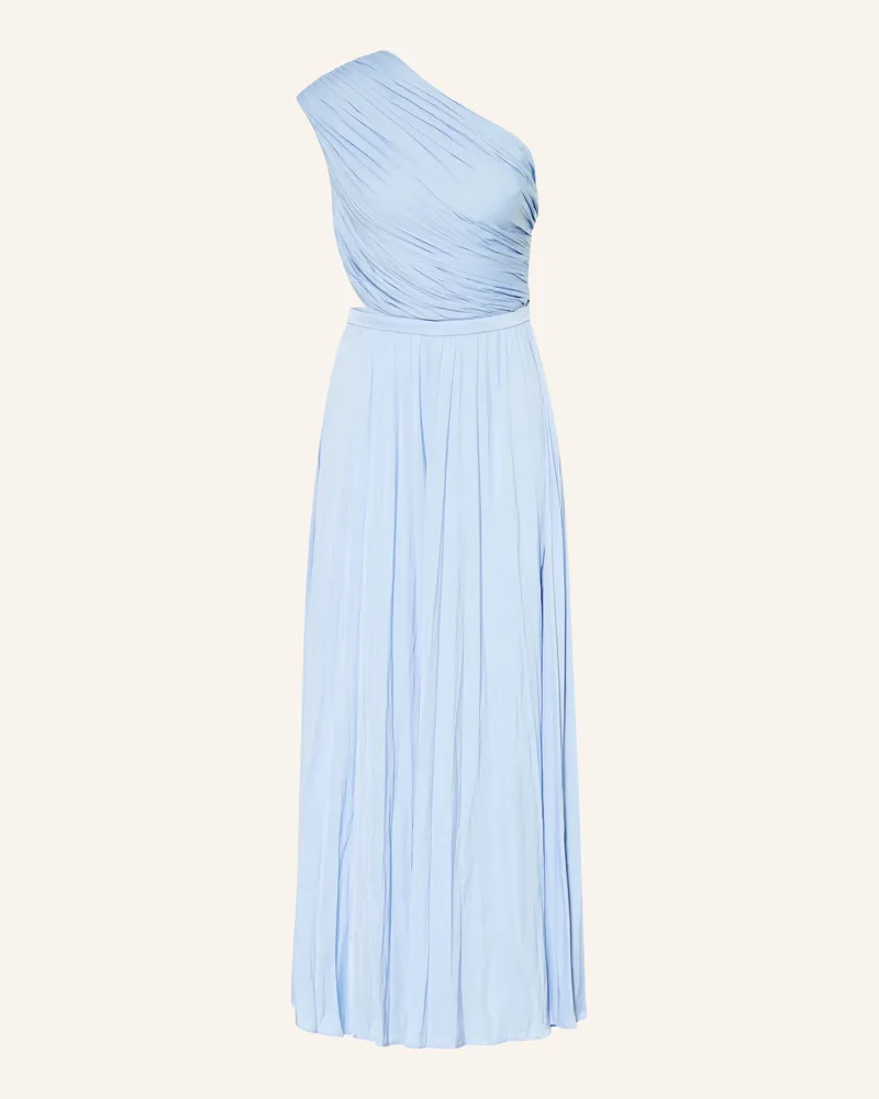 Maje Kleid Mit Cut-Out Und Plissees blau Hellblau