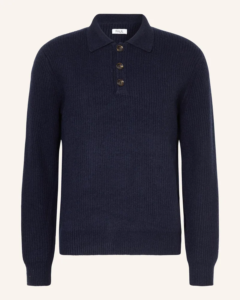 paul Strick-Poloshirt Dunkelblau