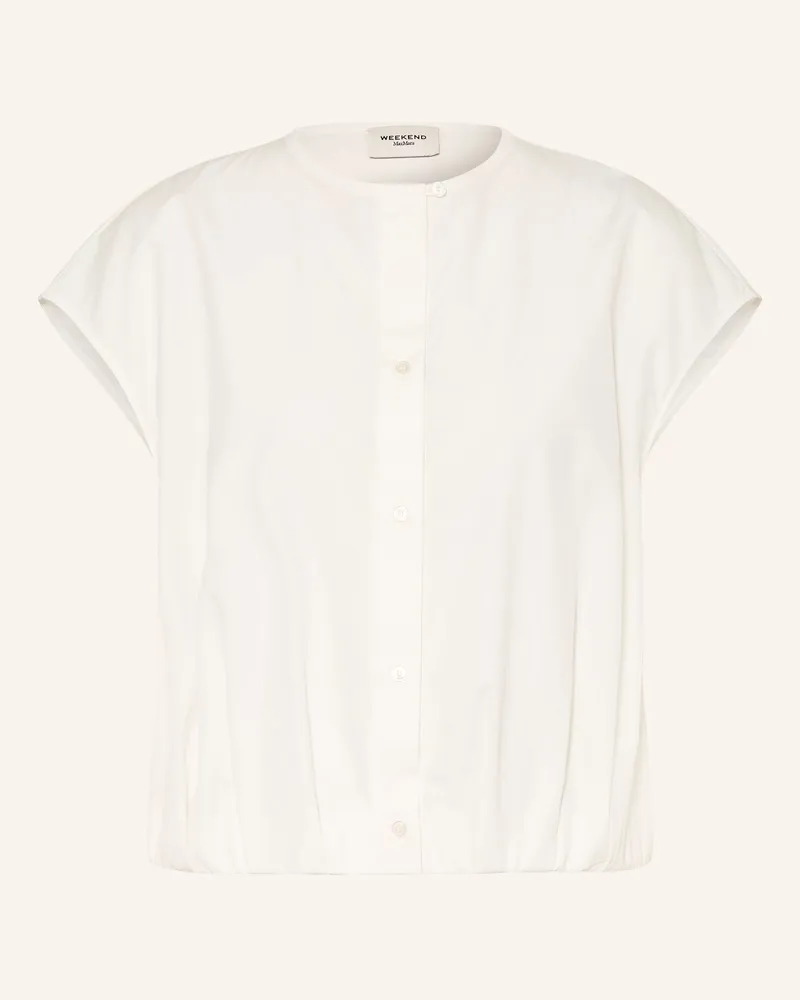 Max Mara Blusentop Gelatina weiss Weiss