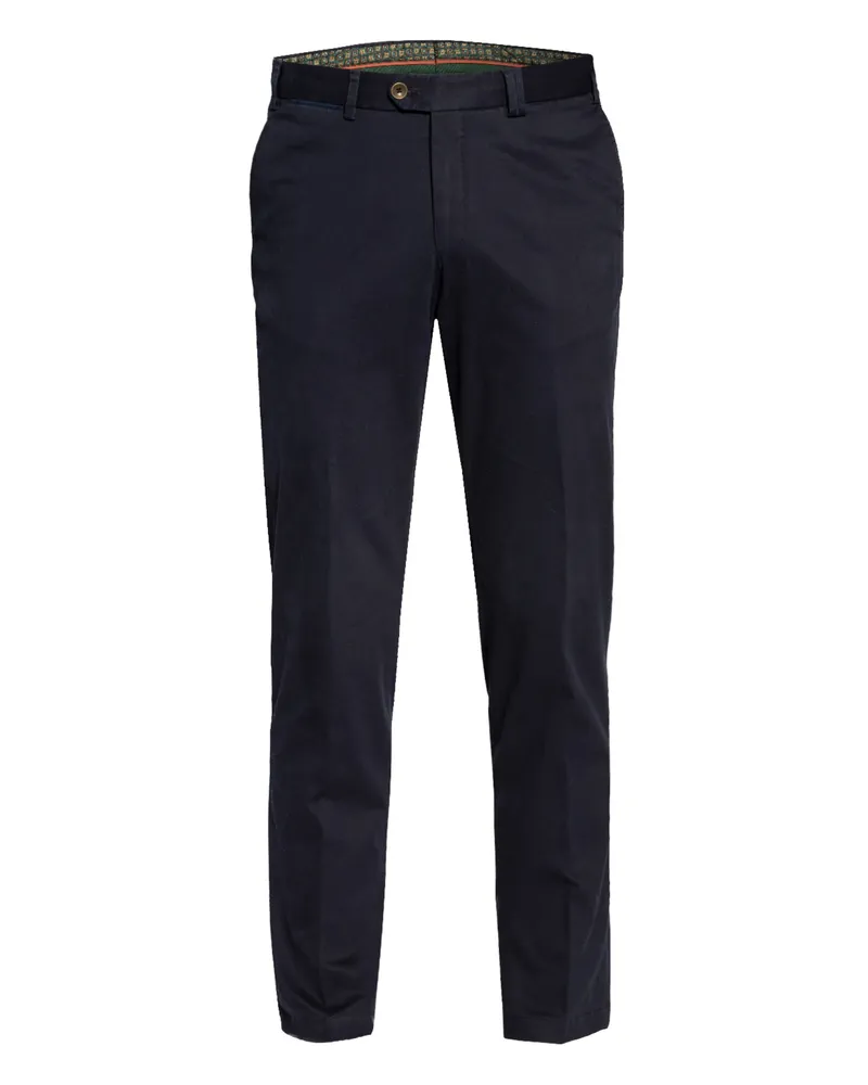 Hiltl Chino Peaker-S Regular Fit blau Marine