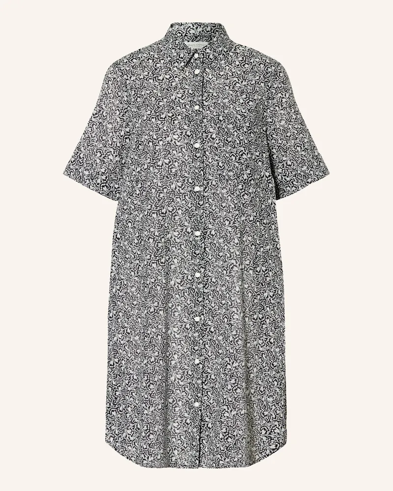 Marc O'Polo Hemdblusenkleid schwarz Schwarz