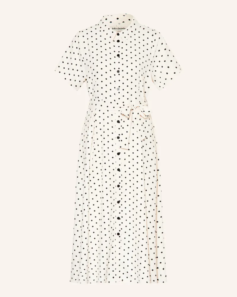 Lollys Laundry Hemdblusenkleid Blakell weiss Ecru
