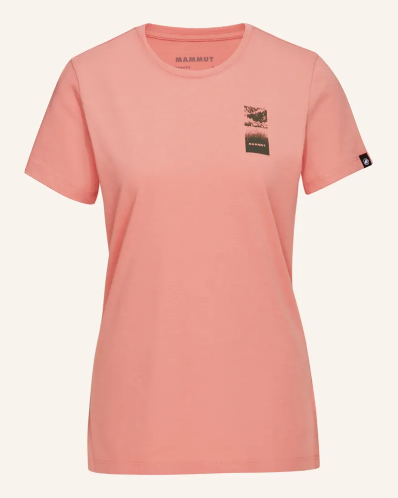 Mammut T-Shirt MASSONE Rot