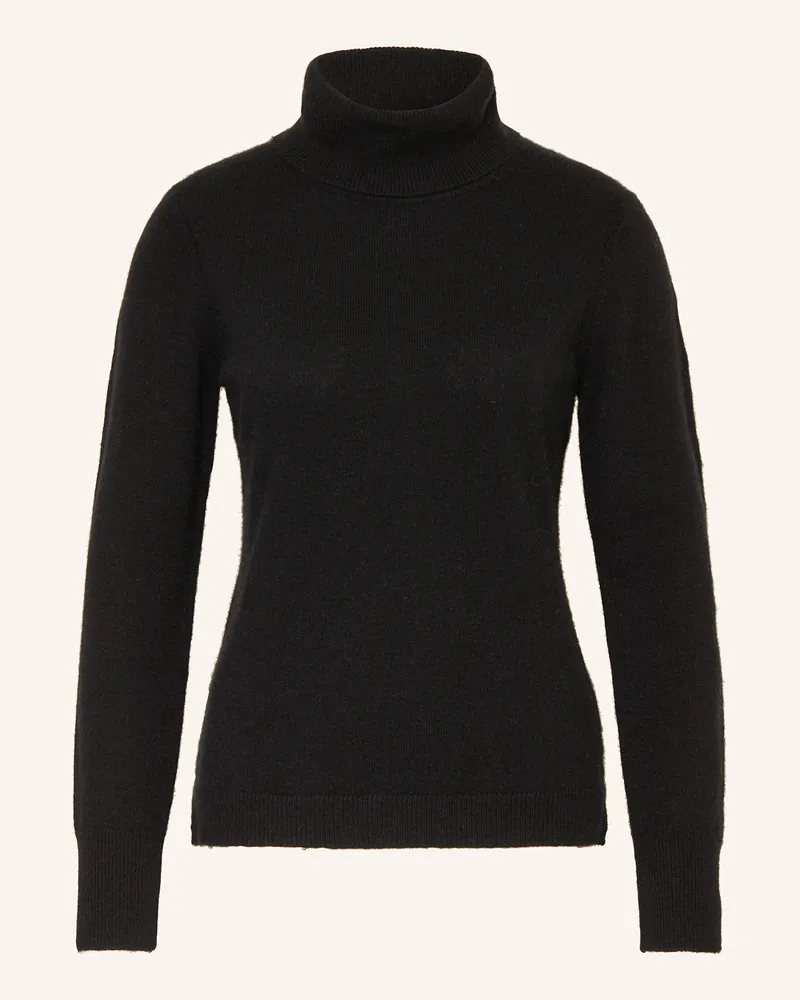 Darling Harbour Rollkragenpullover aus Cashmere Schwarz