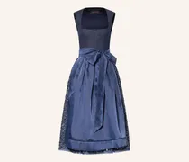 Jeans-Dirndl mit Pailletten