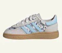 Handball Spezial Schuh, Komfortverschluss, Elastische Schnürsenkel weiss