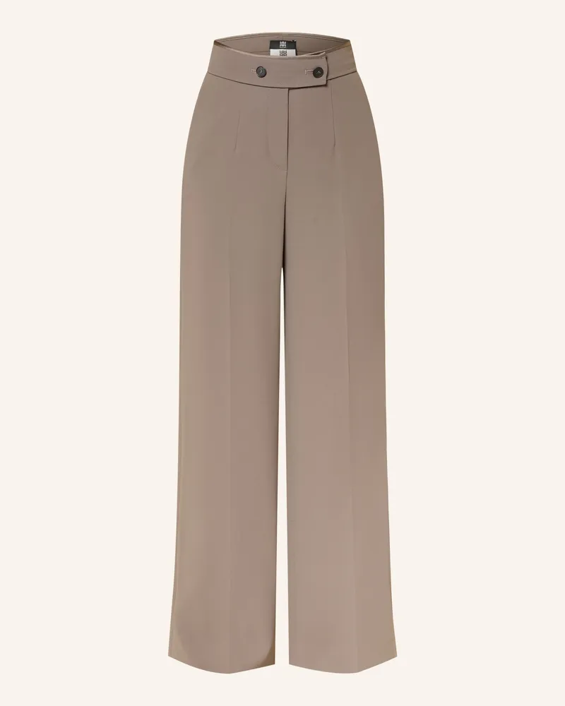 Riani Marlenehose beige Dunkelgrau