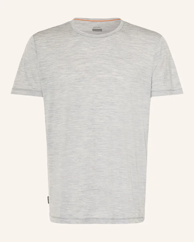 Icebreaker Funktionsshirt 150 Lodge Aus Merinowolle grau Grau