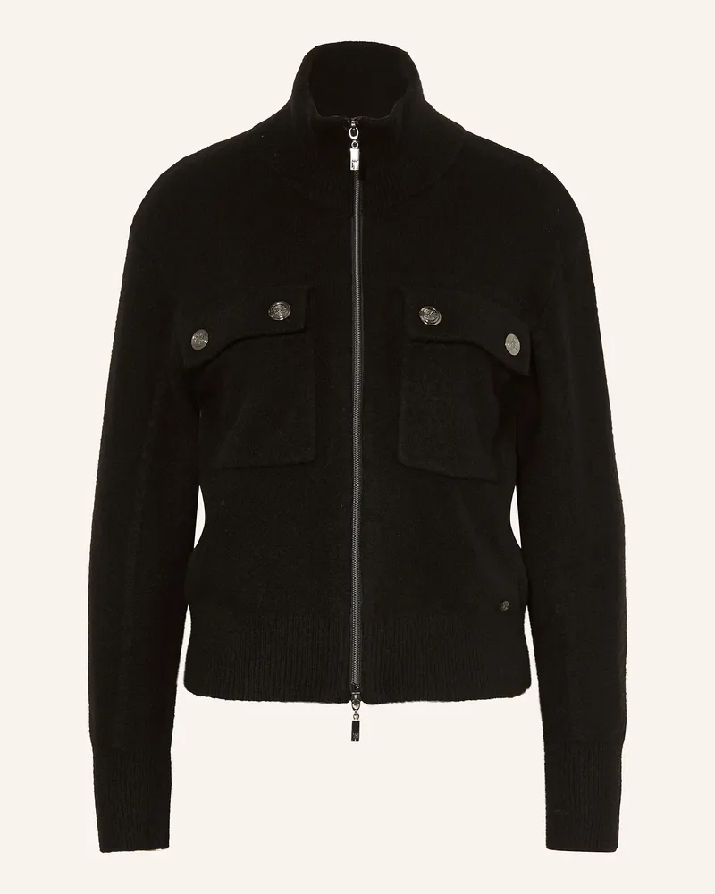 monari Strickjacke Schwarz