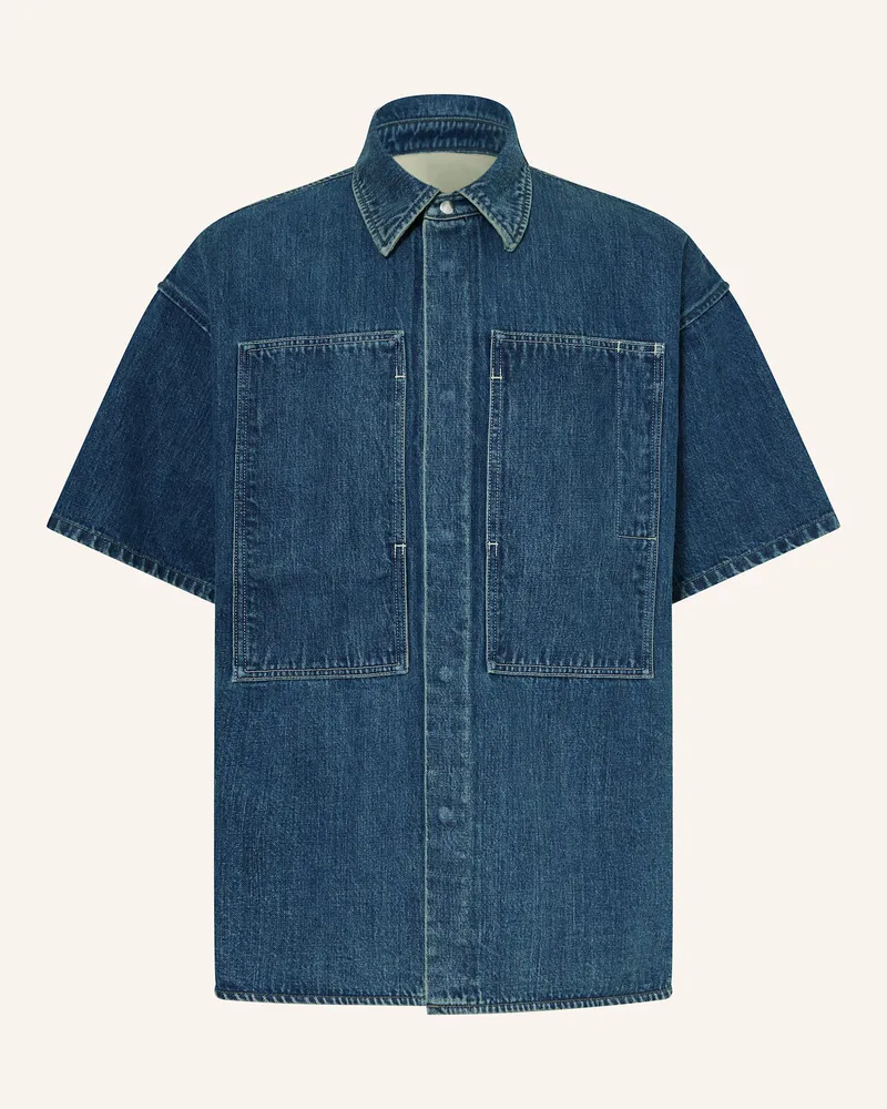 Jil Sander Jeans-Overjacket Blau