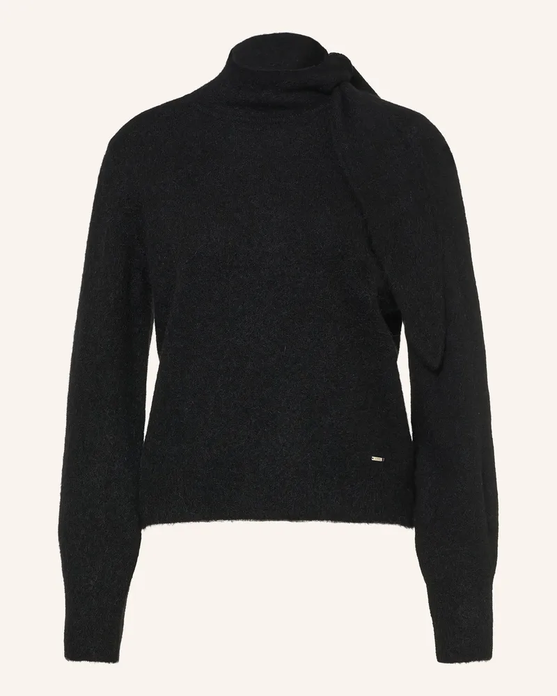 cinque Pullover Cibrumo Mit Alpaka Und Schluppe schwarz Schwarz