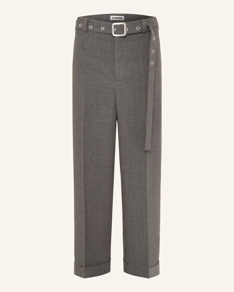 Jil Sander Chino Loose Fit grau Grau