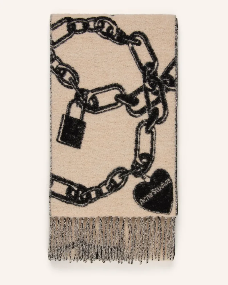 Acne Studios Schal Mit Alpaka beige Beige
