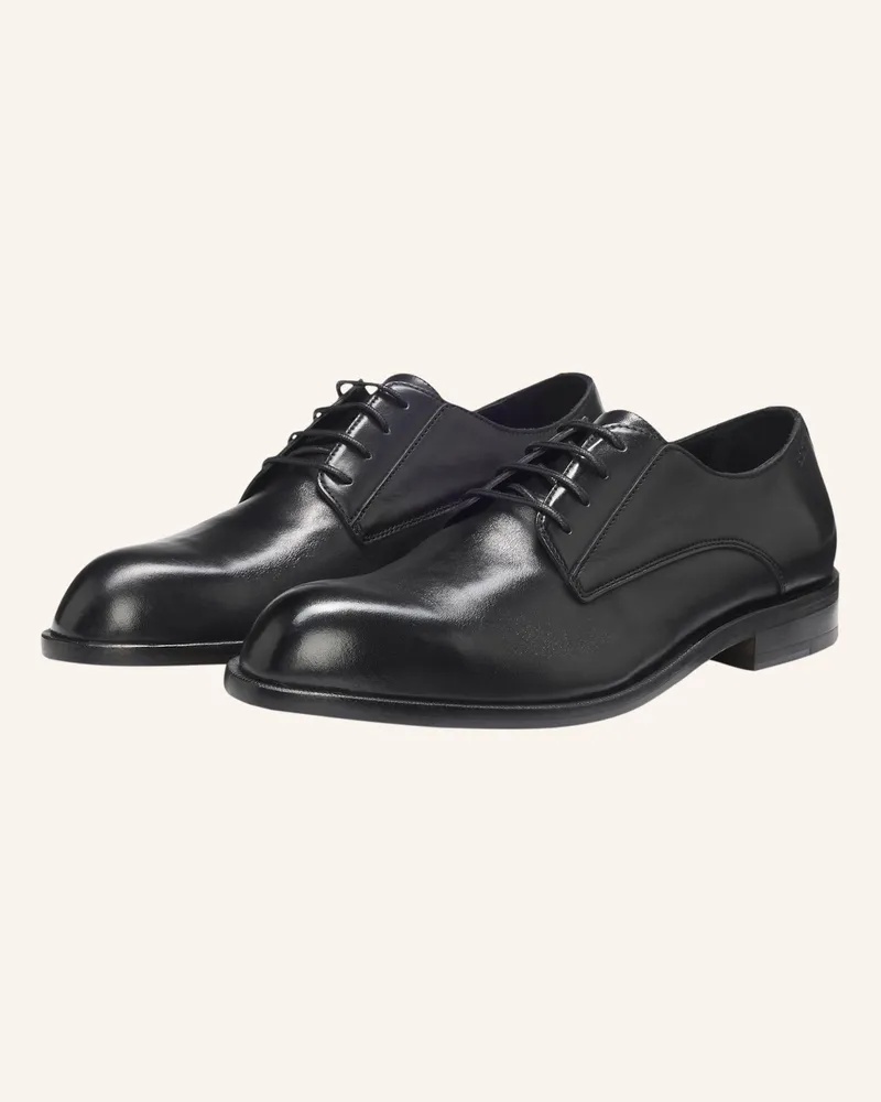 HUGO BOSS Business-Schnürschuh Tayil-L_Derb_Buey schwarz Schwarz