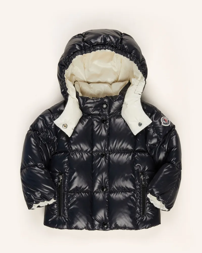 Moncler Daunenjacke PARANA mit abnehmbarer Kapuze Dunkelblau