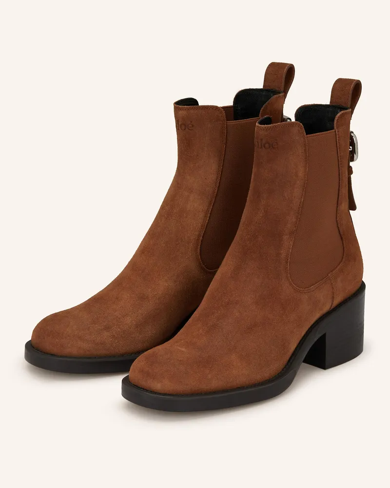 Chloé Stiefeletten Dakota braun 201