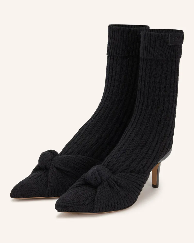 Chloé Stiefeletten Suzie schwarz 001