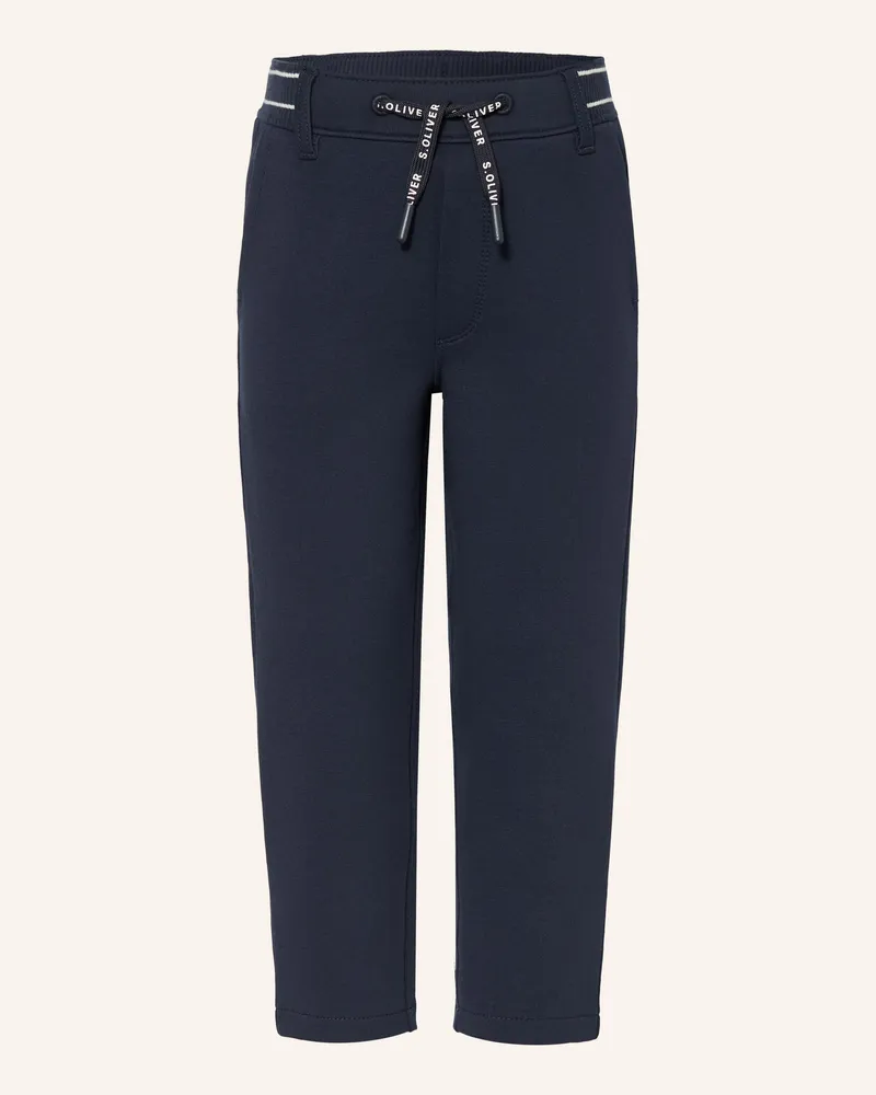 S.Oliver Sweatpants blau Blau