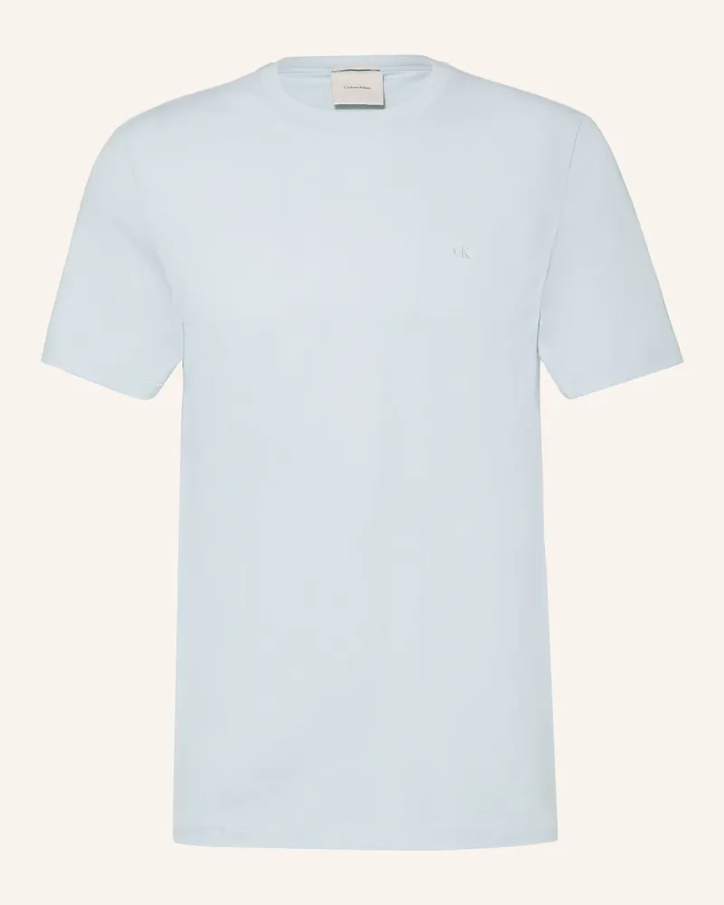 Calvin Klein T-Shirt blau Hellblau