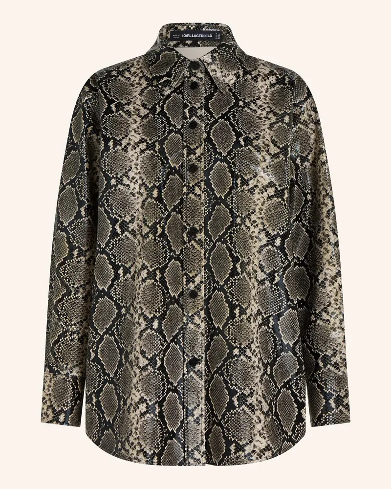 Karl Lagerfeld Bluse braun Braun