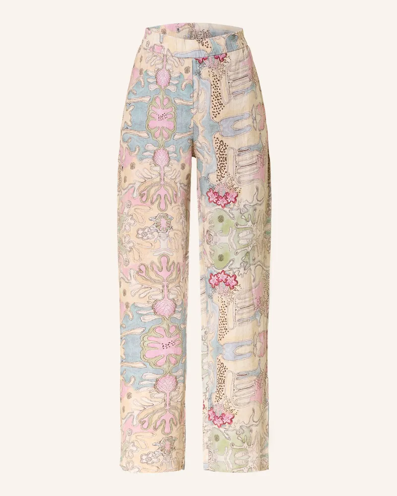 (THE MERCER) N.Y. Leinenhose gelb Beige