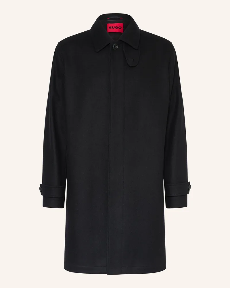 HUGO BOSS Wollmantel MAVER2542 Schwarz