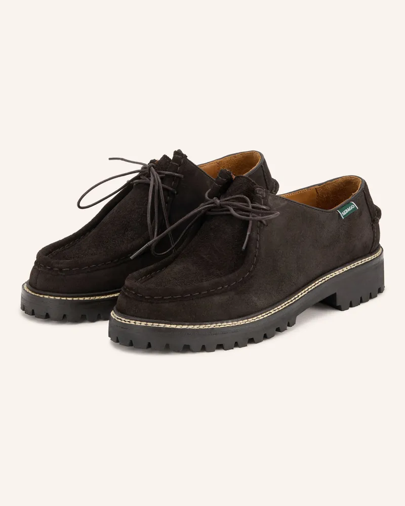 Sebago Schnürer Odson Lug braun Dunkelbraun
