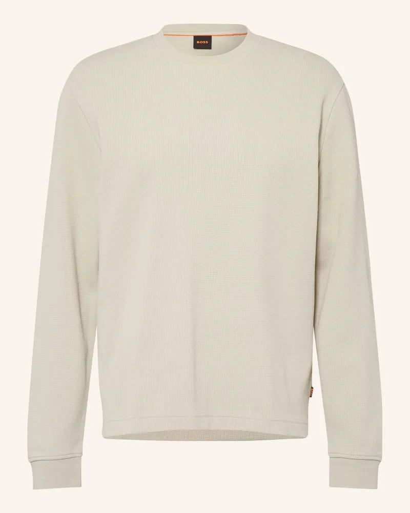 HUGO BOSS Sweatshirt Tempest beige Beige