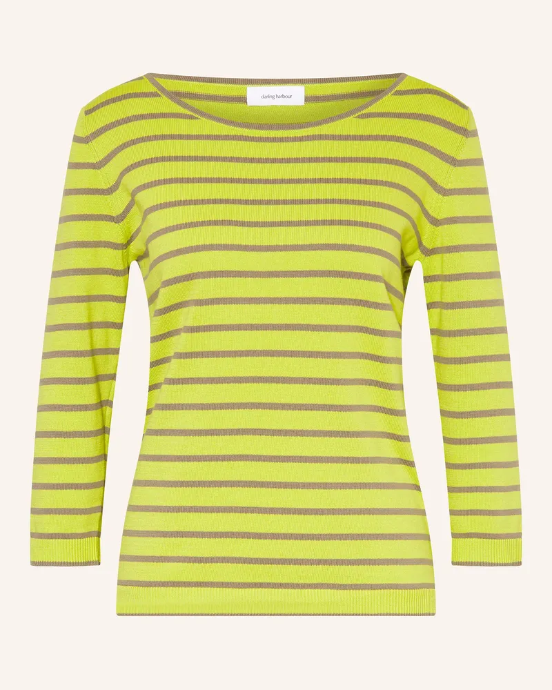 Darling Harbour Pullover mit 3/4-Arm Neongrün