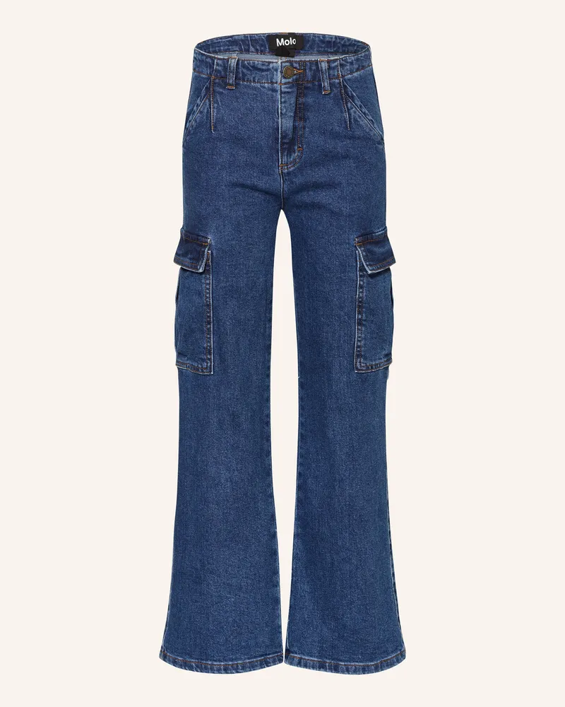 Molo Cargojeans Addy Relaxed Fit blau 5377