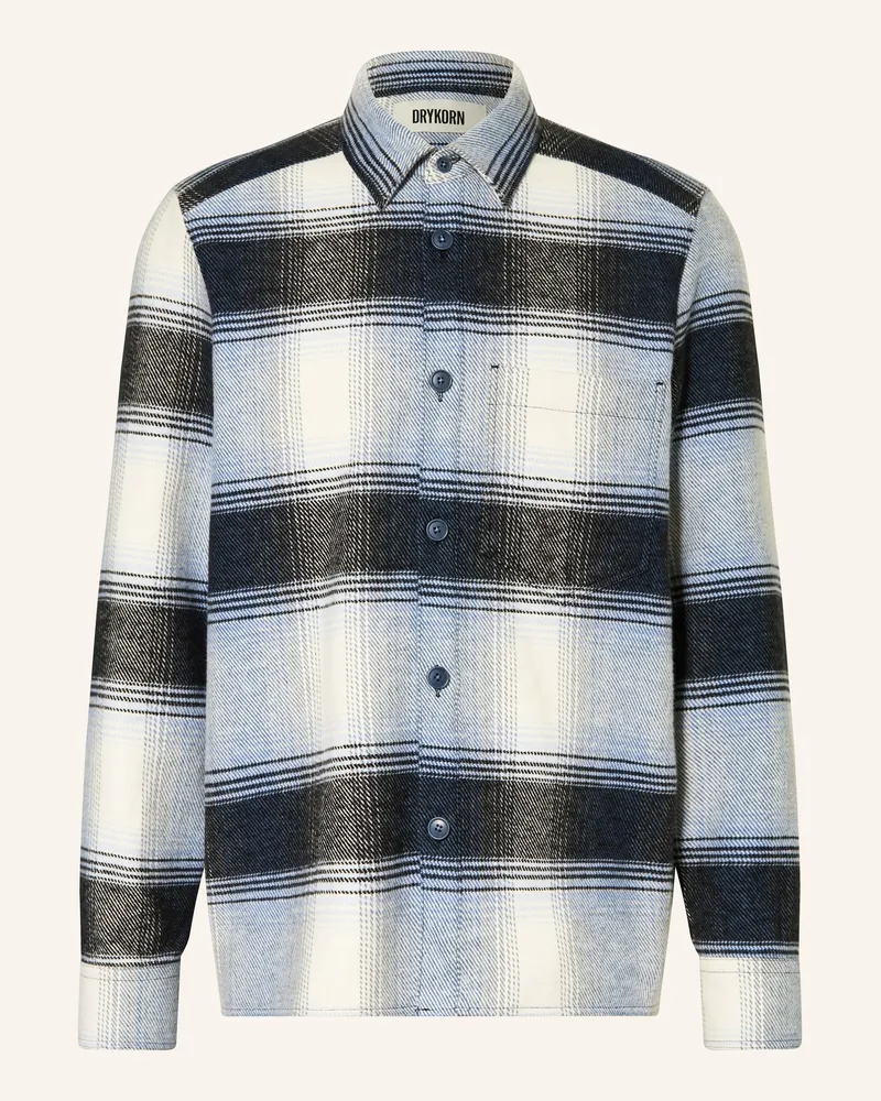 Drykorn Hemd Dieggo Comort Fit blau Hellblau