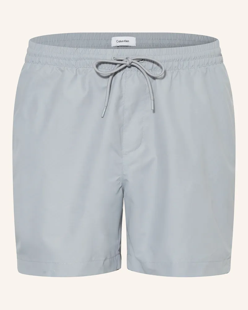 Calvin Klein Badeshorts LOGO TAPE Hellgrau