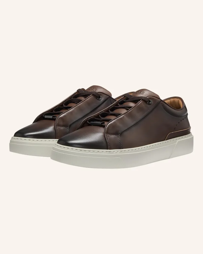 HUGO BOSS Sneaker GARY_TENN_BUAMF Dunkelbraun