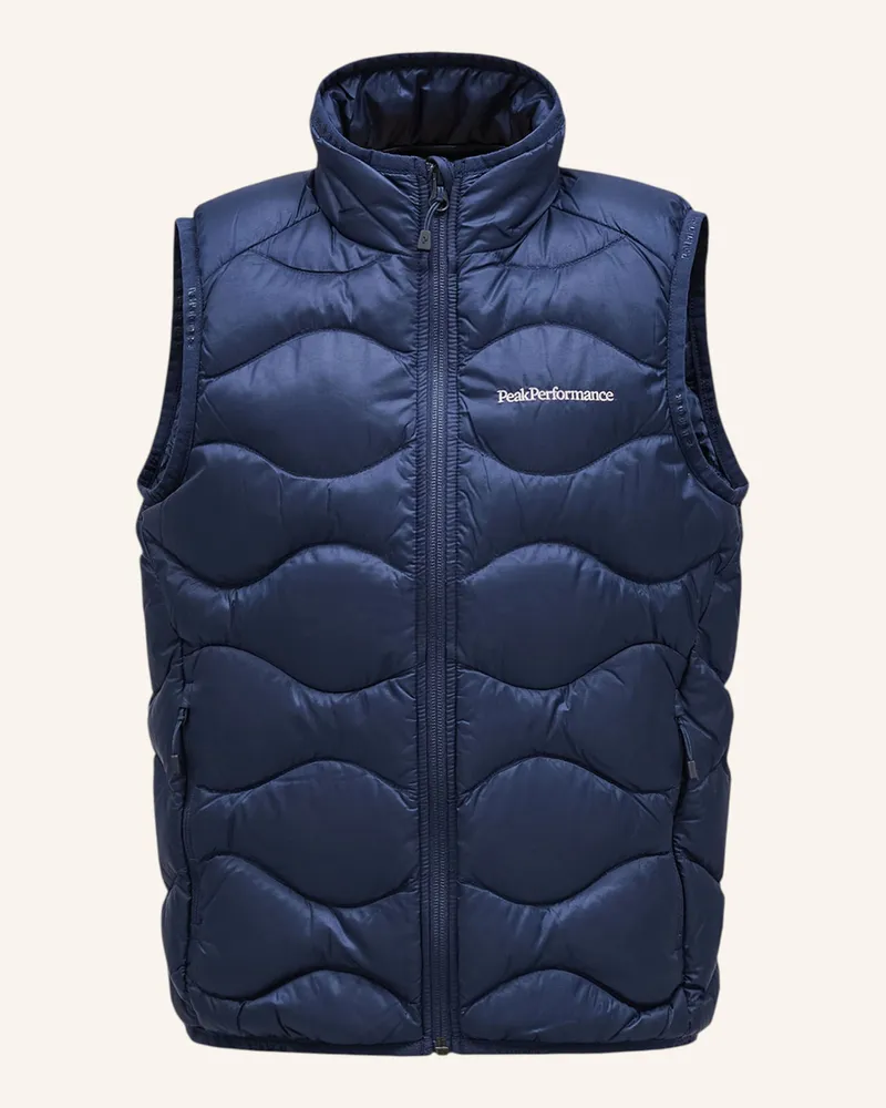 Peak Performance Jr Helium Down Vest Daunenweste blau Dunkelblau