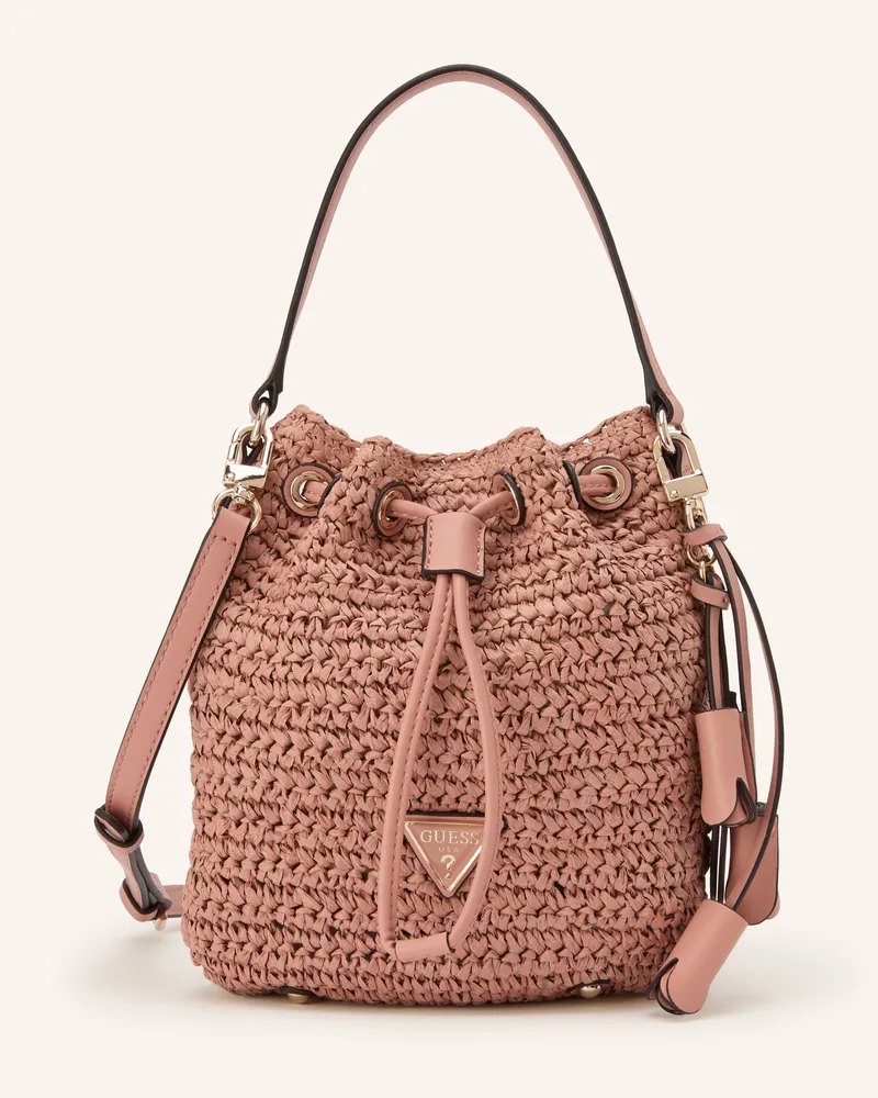 Guess Beuteltasche Ofelia rosa Rosé